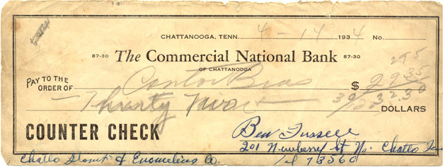 Commercial National Bank 4-14-1934